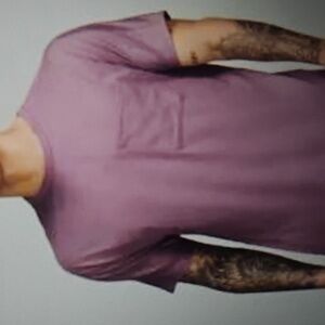 Lululemon Fundamental Pocket Tee Vintage Plum